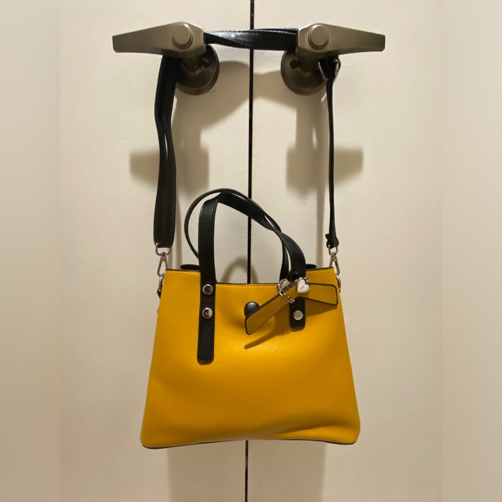 NEW yellow handbag